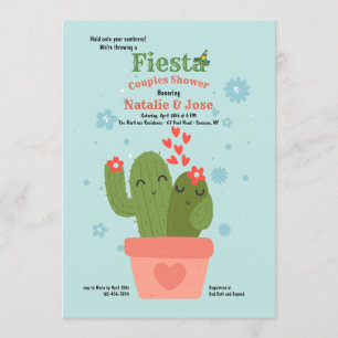 Invitación de la ducha de los pares de los pares