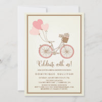 INVITACIÓN DE LA DUCHA DEL PUENTE DE BICICLETA ROS