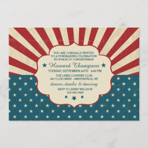 Invitación de la elección del vintage