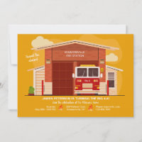 Invitación de la Estación de Bomberos