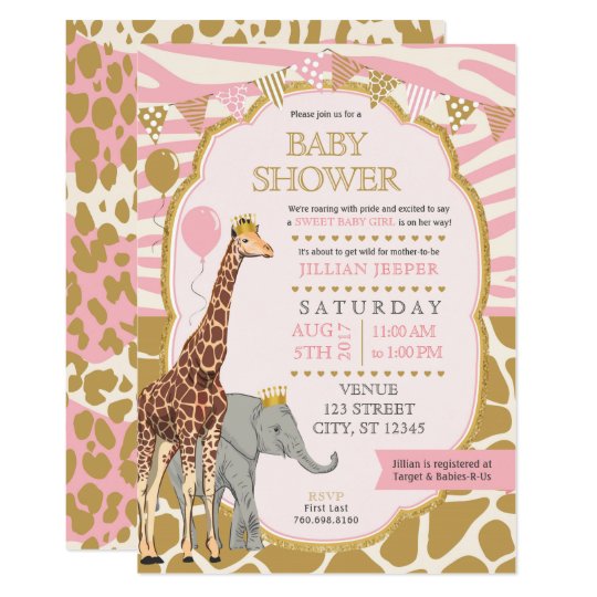Invitación de la fiesta de bienvenida al bebé del