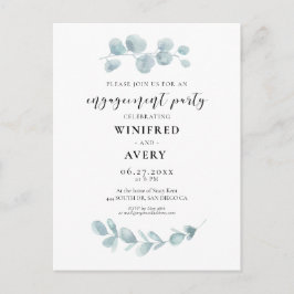 Invitación de la fiesta de compromiso