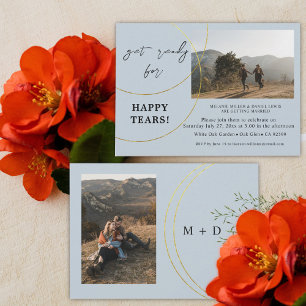 Invitación de la fiesta de compromiso de anillos m