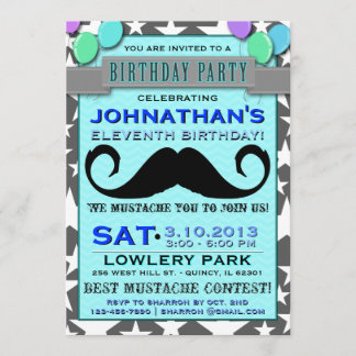 Invitación de la fiesta de cumpleaños de Chevron