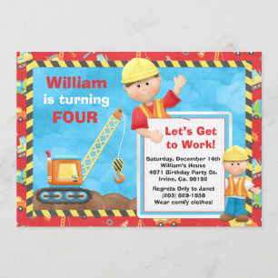 Invitación de la fiesta de cumpleaños de la
