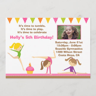 Invitación de la fiesta de cumpleaños de la