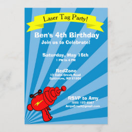 Invitación de la fiesta de cumpleaños de la