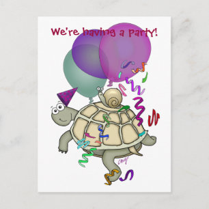 Invitación de la fiesta de cumpleaños de la