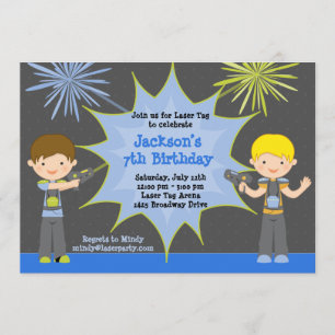 Invitación de la fiesta de cumpleaños de la