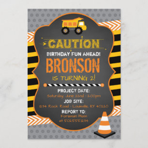 Invitación de la fiesta de cumpleaños de la