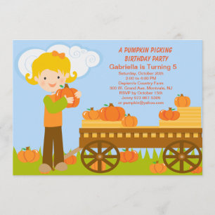 Invitación de la fiesta de cumpleaños de la