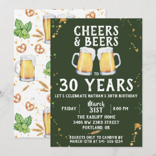 Invitación de la fiesta de cumpleaños de las