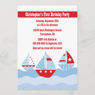 Invitación de la fiesta de cumpleaños de los