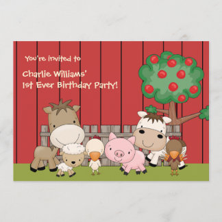 Invitación de la fiesta de cumpleaños de los