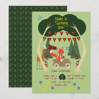 Invitación de la fiesta de cumpleaños de los