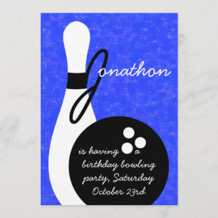 Invitación de la fiesta de cumpleaños de los