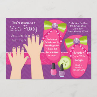 Invitación de la fiesta de cumpleaños del