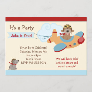 Invitación de la fiesta de cumpleaños del