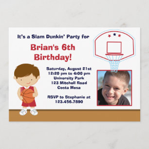 Invitación de la fiesta de cumpleaños del