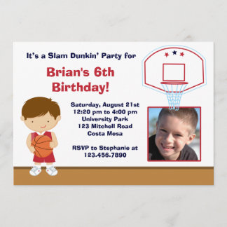 Invitación de la fiesta de cumpleaños del