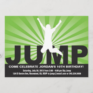 Invitación de la fiesta de cumpleaños del