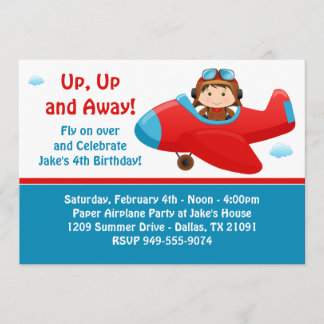 Invitación de la fiesta de cumpleaños del