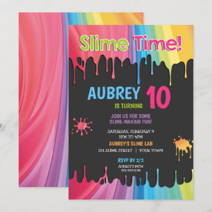 Invitación de la fiesta de cumpleaños del arco