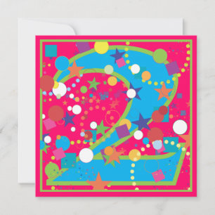 Invitación de la fiesta de cumpleaños del circo