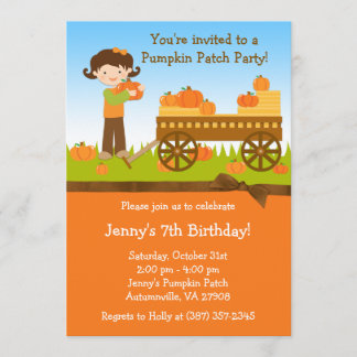 Invitación de la fiesta de cumpleaños del remiendo
