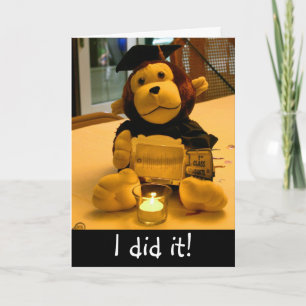 Invitación de la fiesta de graduación