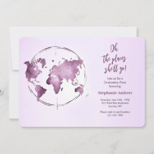Invitación de la fiesta de graduación de Goaces