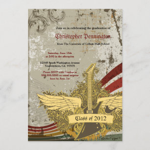 Invitación de la fiesta de graduación de la