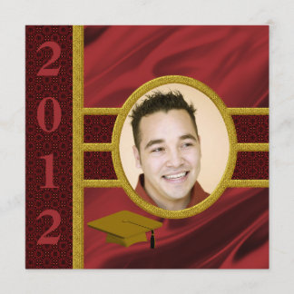 Invitación de la fiesta de graduación de la foto