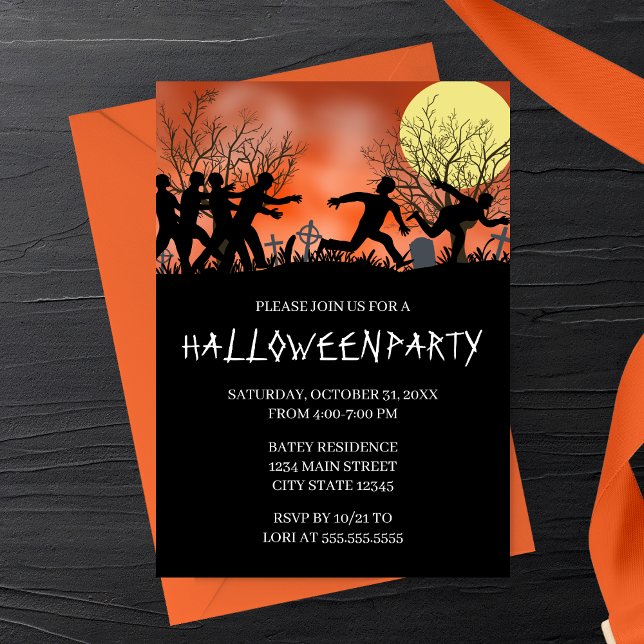 Invitación de la fiesta de Halloween en la Chase Z (Subido por el creador)