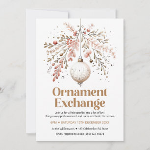 Invitación de la fiesta de intercambio de nombres