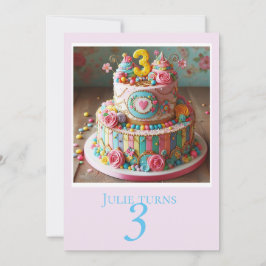 INVITACIÓN DE LA FIESTA DE LA FIESTA DE CUMPLEAÑOS