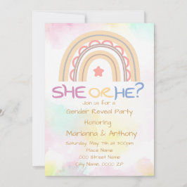 Invitación de la fiesta de la Revuelta del Género
