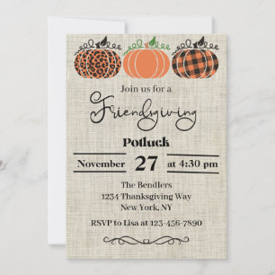 Invitación de la fiesta de los amigos