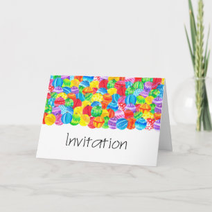 Invitación de la fiesta de los navidades , burbuja