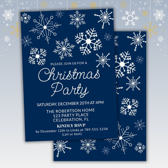 Invitación de la fiesta de los Navidades de los co (Subido por el creador)