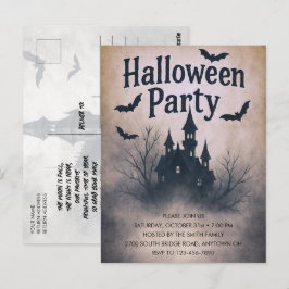 Invitación de la fiesta de Manor Halloween