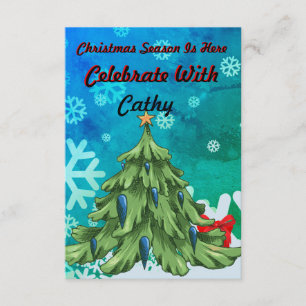 Invitación de la fiesta de Navidad