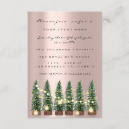 Invitación de la fiesta de Navidades de vacaciones