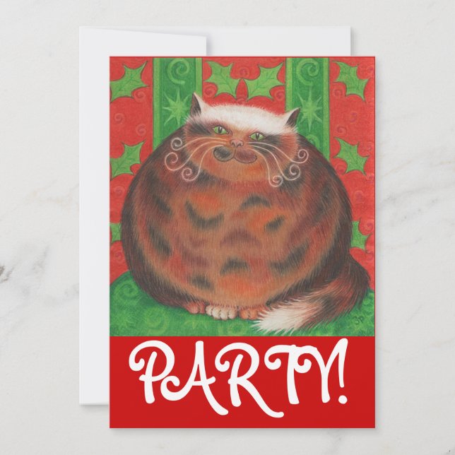 Invitación de la fiesta de navidades Pud (Anverso)