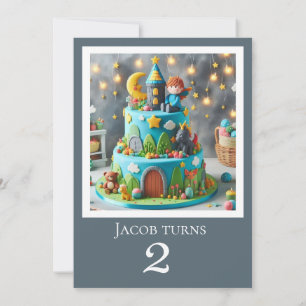 INVITACIÓN DE LA FIESTA DEL CUMPLEAÑOS DE DECORACI