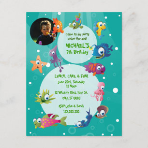 Invitación de la fiesta del cumpleaños de los