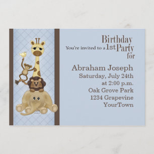 Invitación de la fiesta del cumpleaños del