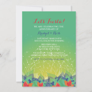 Invitación de la fiesta del petardo