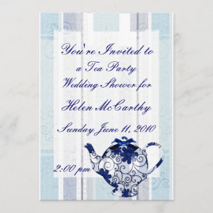 Invitación de la fiesta del té