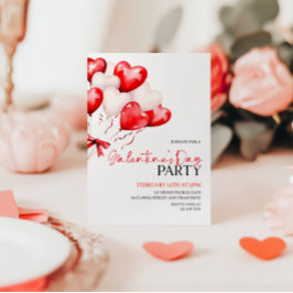 Invitación de la fiesta el día de San Valentín, Dí
